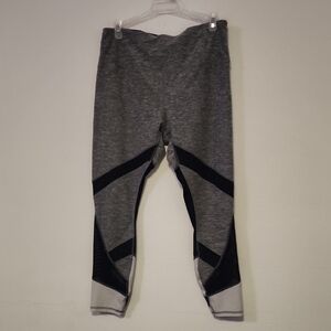 RBX Gray and Black Leggings